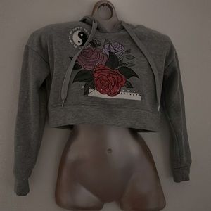 Crop hoodie